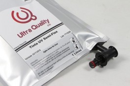 Bag de Tinta UV Semi-Flex Branco 1 Litro